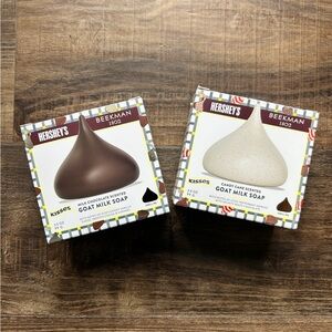 Beekman 1802 Hershey's Chocolate and Candy Cane Goat Milk Soap Duo